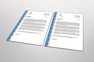 Zinle Letterhead Template