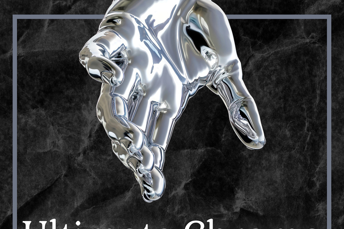 250+ Chrome Tattoo Designs, a Decorative Illustration by ProcreateInk (Photo 3 of 7)