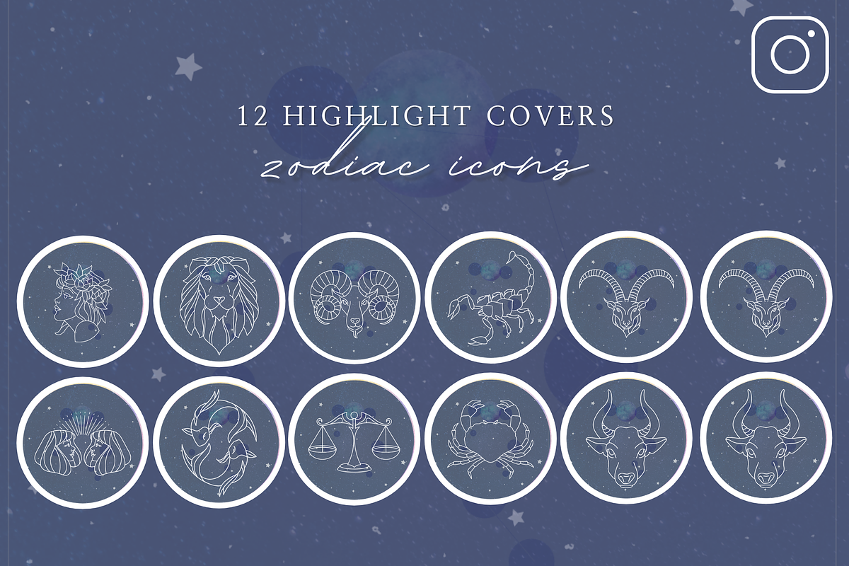 Astrology Instagram Highlight Covers, an Icon by Story Native (Photo 2 of 5)