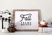 Autumn Frame Mockup Bundle 2, a Product Mockup by CatBoneDesign (Thumbnail 7 of 24)