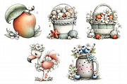 Whimsical Summer Clipart, an Illustration by Daily.Designs (Thumbnail 4 of 6)