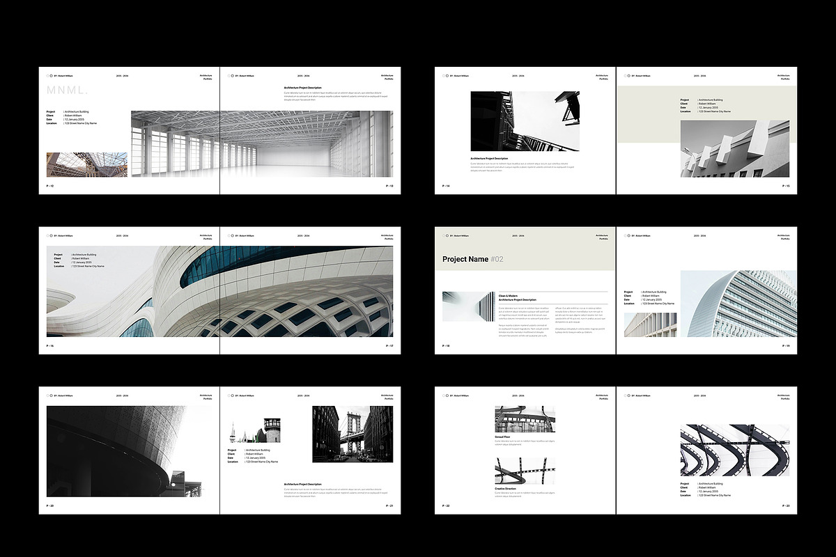 Architecture Portfolio Template, a Brochure Template by NorthPeak (Photo 16 of 17)