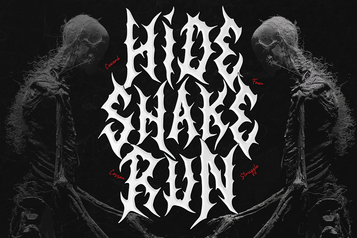 BlekMary | Black Metal Font, a Blackletter Font by Denustudios (Photo 5 of 12)