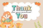 Fox Fresh : 8 Font Styles, a Handwritten Font by Fox7 By Rattana (Thumbnail 19 of 19)