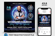 Church Flyer Bundle, a Flyer Template by AfzaalGraphics (Thumbnail 4 of 5)