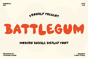 Battlegum — Modern Bubble Display