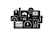 Renewable Grid Silhouette Set, a Graphic by hafijul (Thumbnail 7 of 14)