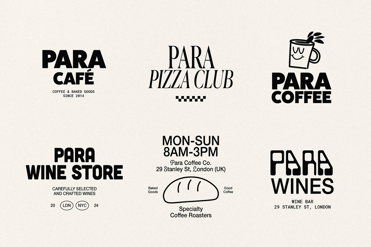 PARA Agency Logo Kit Template, a Branding & Logo Template by Ascend Studio (Photo 3 of 9)