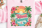 Island Getaway Tropical Beach PNG, a Seasonal Illustration by DreamPrint404 (Thumbnail 5 of 6)