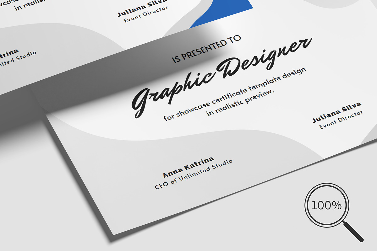 Certificate Mockups, an Advertising Mockup by graphiccrew (Photo 8 of 10)