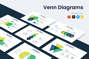 Venn Diagrams, a Presentation Template by Slidesmash
