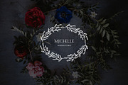 100 Hand Drawn Wreaths and Frames 2, a Work Illustration by NatalieArtShop (Thumbnail 16 of 16)