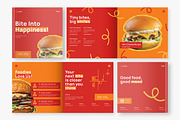 Square Restaurant Menu Brochure V1, a Brochure Template by productype1 (Thumbnail 5 of 6)