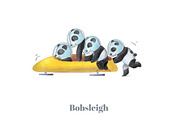Olympic Games, animal sportsmen, an Animal Illustration by fiolika (Thumbnail 8 of 14)