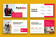 Packdex  Express Delivery Powerpoint, a Presentation Template by Fit-tee (Thumbnail 2 of 6)