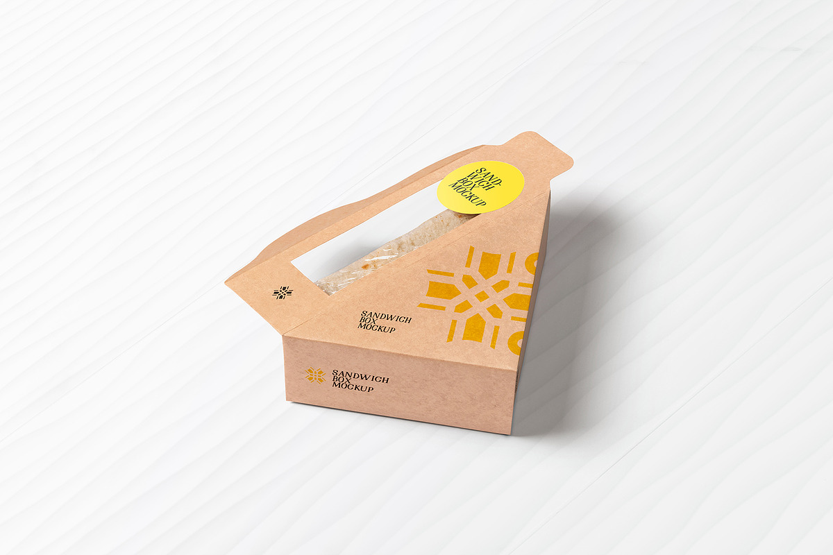Sandwich Mockup, a Product Mockup by PixelVoyager (Photo 5 of 6)
