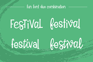 Tiki Tiki Festival Font Duo