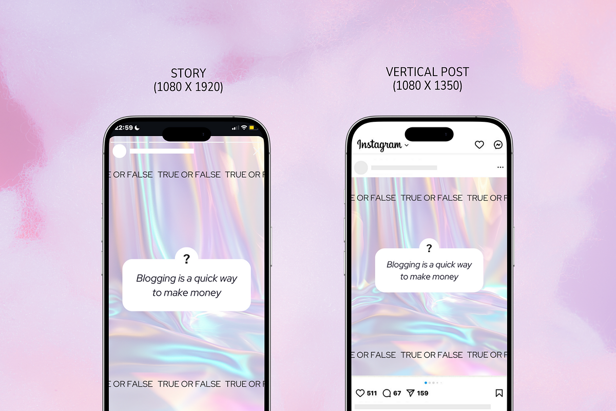 Influencer Voice Instagram Templates, a Social Media Template by Ollyta May (Photo 4 of 9)