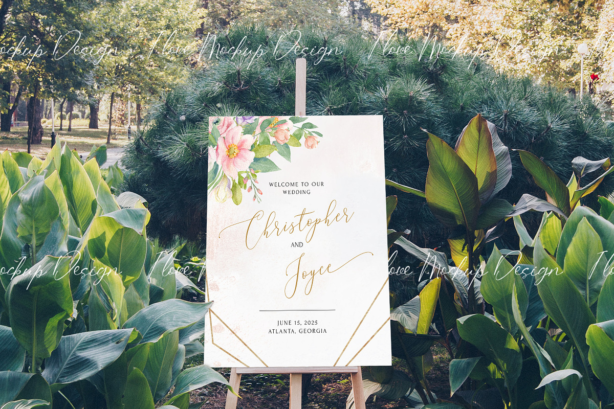 Easel Mockup,18x24 Sign Mockup, a Product Mockup by ILoveMockupDesign (Photo 3 of 12)