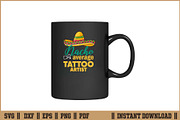 Nacho Average Tattoo Artist Cut SVG, a Work Illustration by Handy Arts Studio (Thumbnail 3 of 3)
