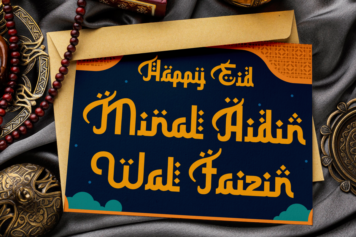 Hikma Glyphs - Arabic Style Font, a Font by PutraCetol Studio (Photo 6 of 11)