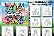 Easter ABC Alphabet Letter Coloring, an Animal Illustration by Design Home (Thumbnail 1 of 4)
