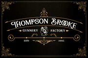 Zailander - Vintage Font + Logo Set, a Sans Serif Font by Dirtyline Studio (Thumbnail 2 of 11)