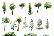 Italian Summer Watercolor Bundle, an Illustration by Karma (Thumbnail 6 of 37)