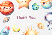 Cute Space Object Clipart, an Education Illustration by jvxvxnism (Thumbnail 16 of 16)