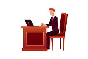 Modern vector illustration of, a Person Illustration by Things for designers