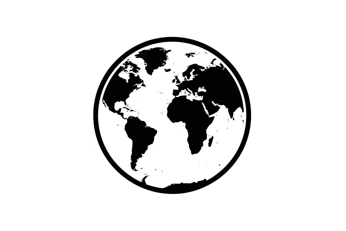 World Map Globe Vector Icon Bundle, an Illustration by Designs_River (Photo 4 of 51)