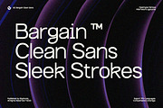 GC Bargain - Clean Sans Typeface, a Sans Serif Font by Glyphonic (Thumbnail 1 of 15)