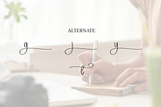Renatha Signature | Script Font, a Handwritten Font by Scratchones (Thumbnail 8 of 9)