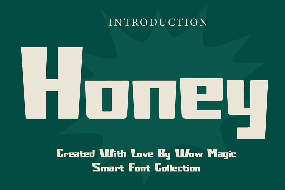Honey, a Font by Wow Magic (Photo 1 of 3)