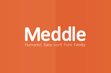 Meddle Sans-serif Font Family