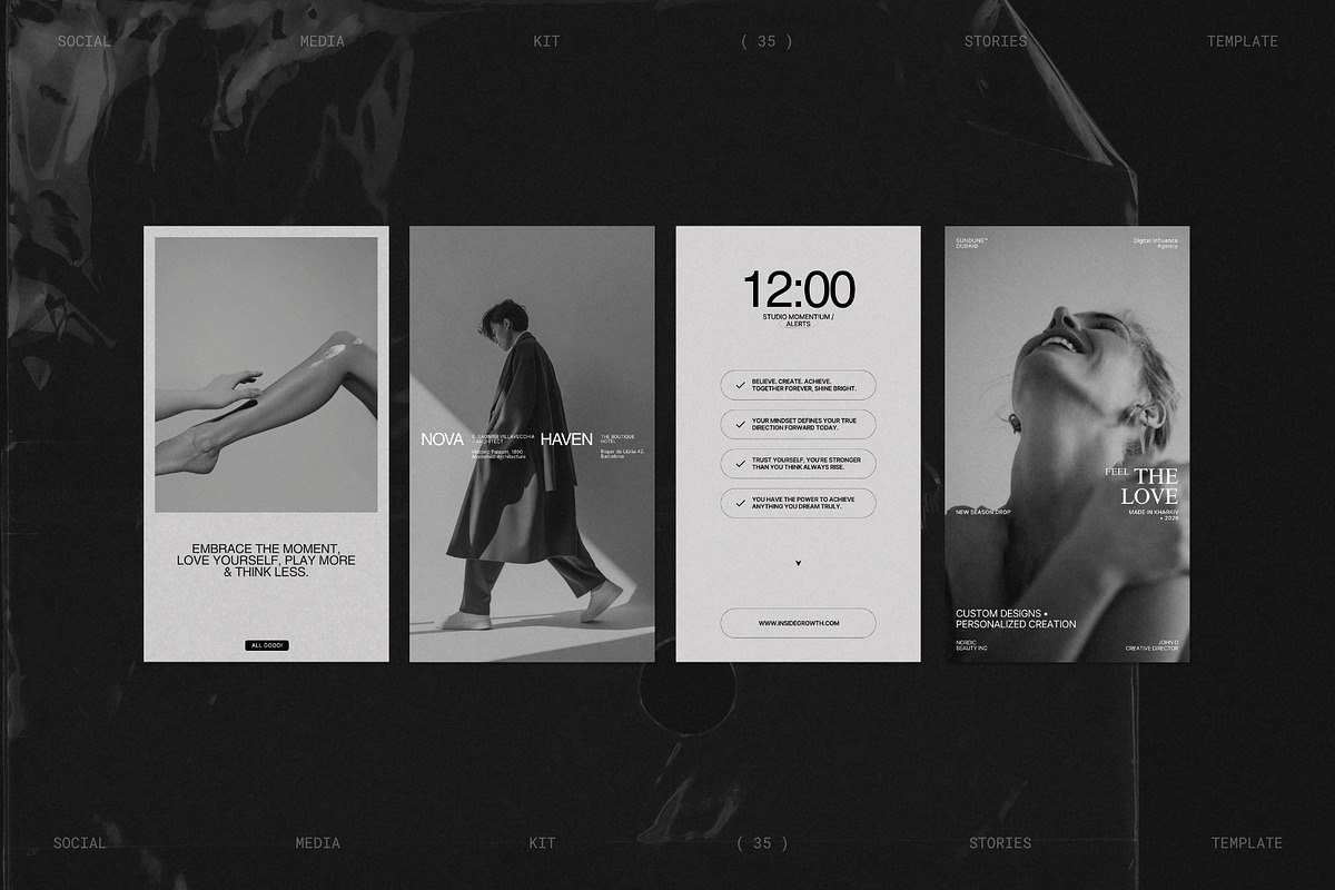 ELVO | Instagram Template (II), a Social Media Template by Prapti Design (Photo 6 of 10)