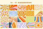 Retro Bundle 4 in 1, a Texture Graphic by NassyArt (Thumbnail 21 of 24)