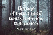 Black & White Font Duo, a Script Font by Seniors (Thumbnail 12 of 15)
