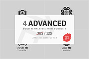 4 Advanced Logo Templates Bundle 4, a Branding & Logo Template by MAOV (Thumbnail 4 of 9)