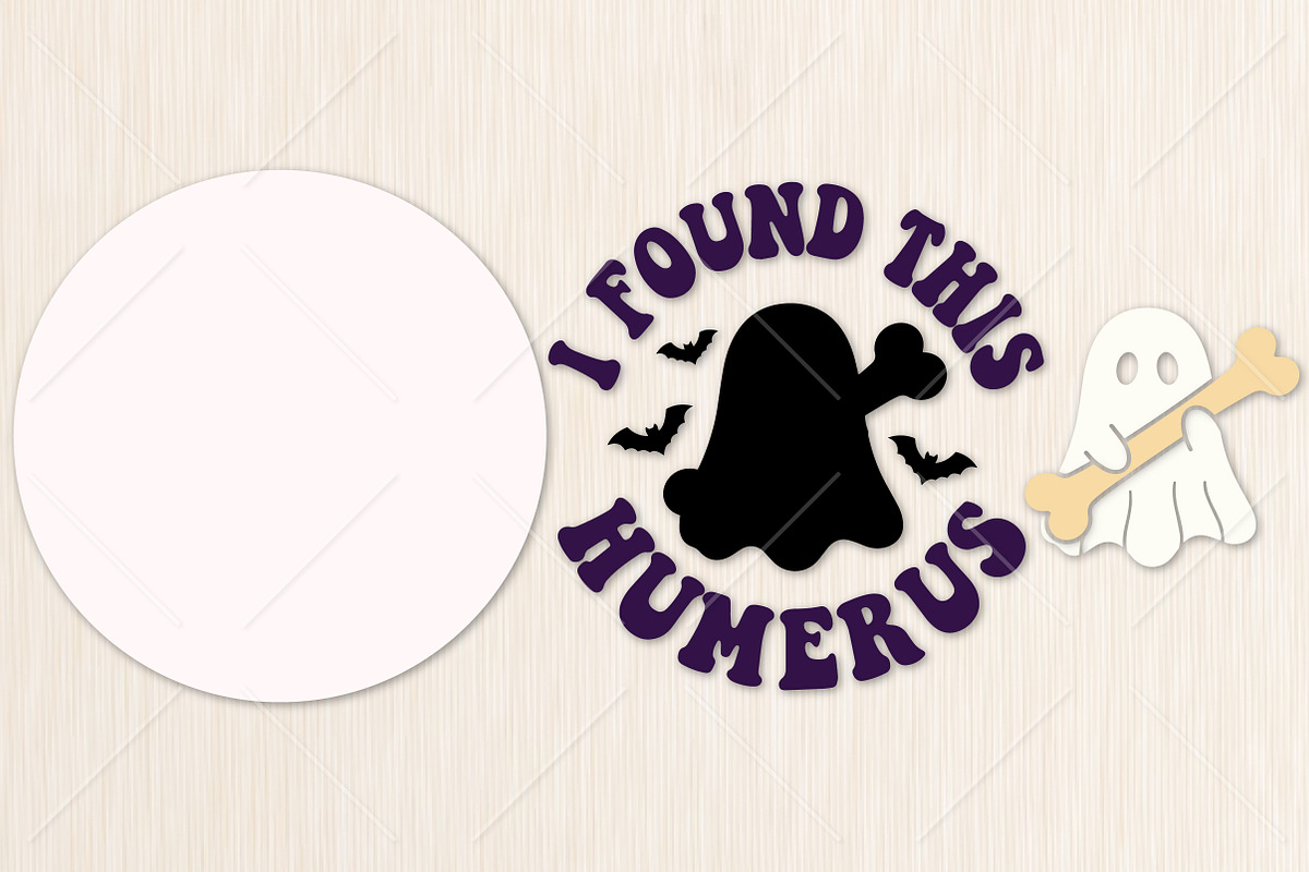 I Found This Humerus Halloween SVG, an Object Graphic by Canvas Craft (Photo 3 of 3)