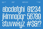 Mavine, a Sans Serif Font by zeenesia (Thumbnail 17 of 17)