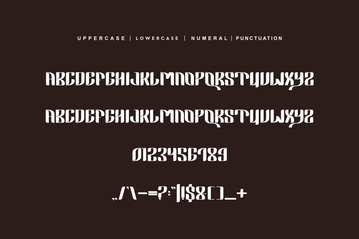 Qaenrevy -  Modern & Luxury Font, a Sans Serif Font by QR Design Studio (Photo 5 of 6)