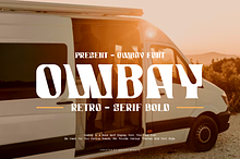 Owbay - Serif Bold Font
