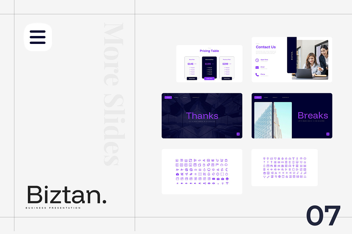 Biztan – Business PowerPoint, a Presentation Template by Ermedia Studio (Photo 7 of 8)
