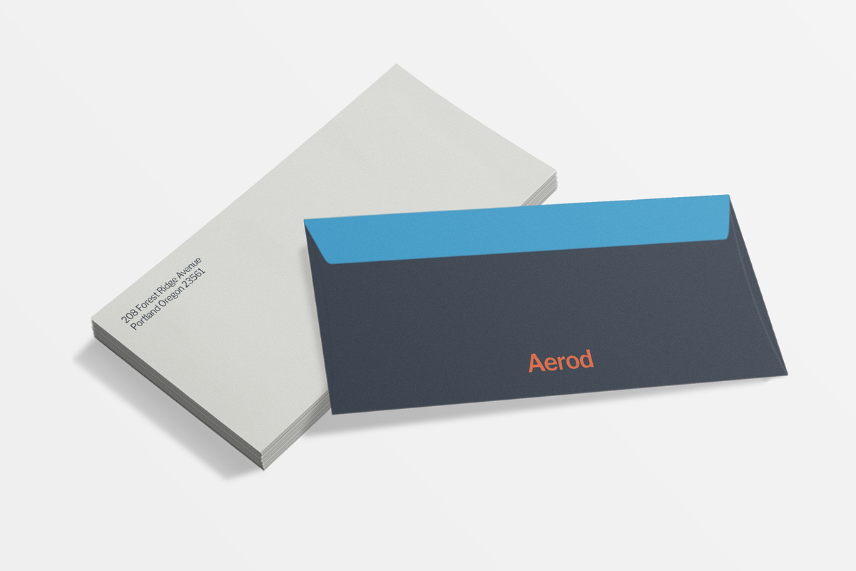 Modern Color Block Stationery Set, a Stationery Template by Viaduc (Photo 5 of 5)