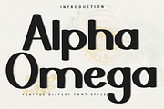 Alpha Omega, a Script Font by FreshTypeINK (Thumbnail 1 of 8)
