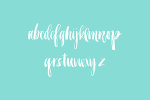 Brushy Mini Font