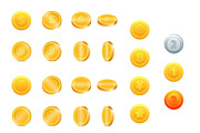 Coins Vector Pack, a Graphic by Max Letters (Thumbnail 7 of 7)
