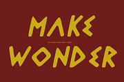 CS Hunger Drawn, a Sans Serif Font by Craft Supply Co. (Thumbnail 5 of 8)