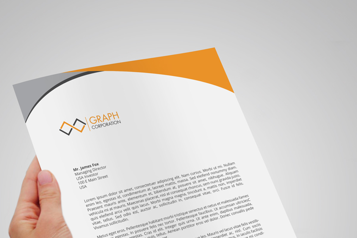 Letterhead, a Stationery Template by asimalikhan555 (Photo 5 of 6)